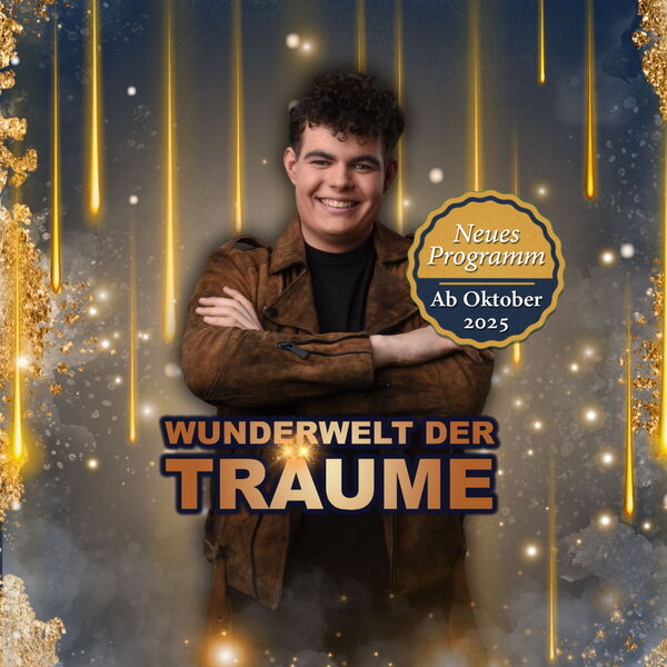 Plakat Wunderwelt der Träume mit Florian Poldrack